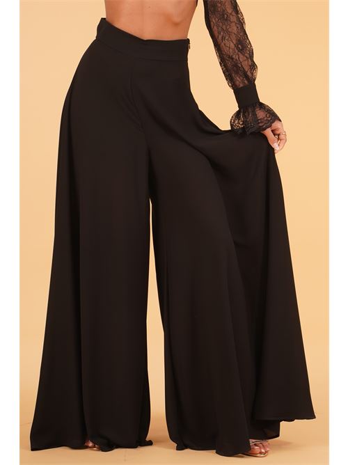Pantagonna in viscosa Love To Love by Gai Mattiolo | LT118NERO